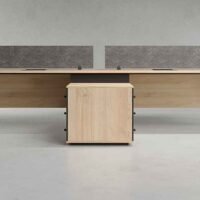 Jade 4 Cluster L Shaped Workstation