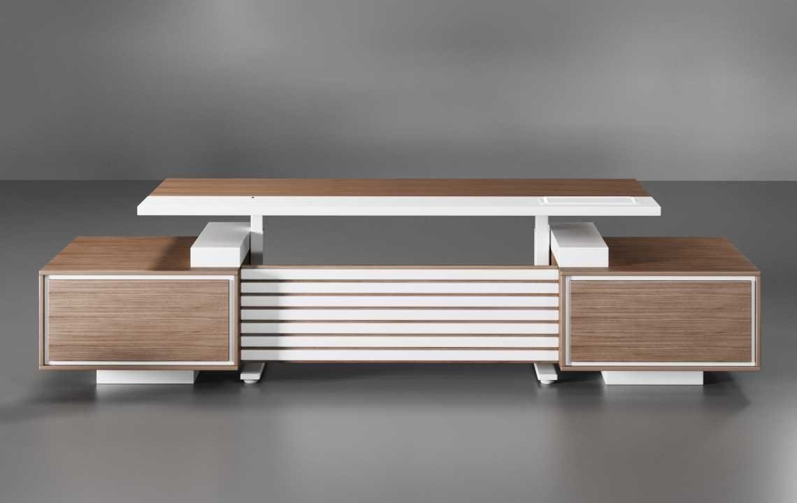 Kora Straight Ergonomic Executive Desk Kora Straight Ergonomic Executive Desk