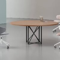 Cube Round Meeting Table