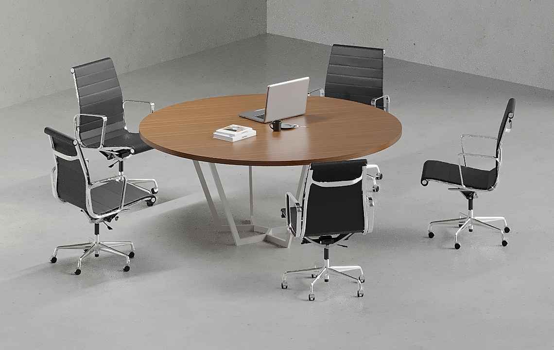 Jade Round Meeting Table