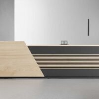 Orange Reception Desk Orange Reception Desk