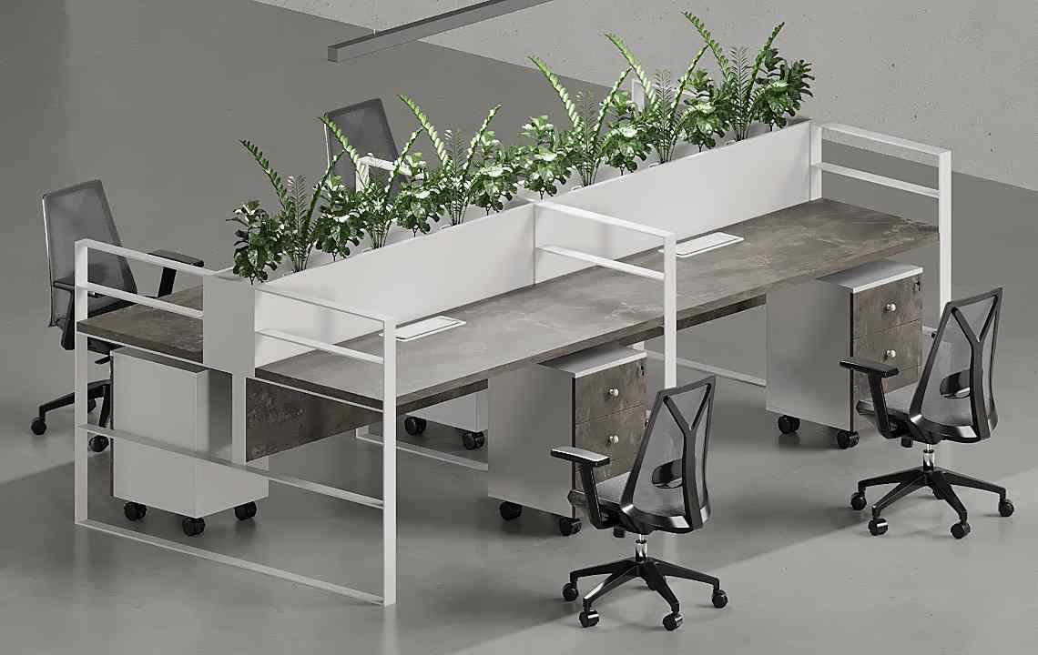 Bank 4 Cluster Planter Workstation