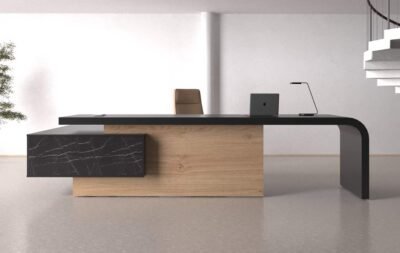 Bulk CEO Executive Desk (Black)