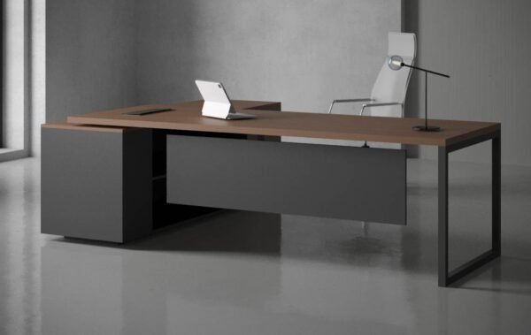 Tron L shaped executive Desk ( Closed Type ) V2