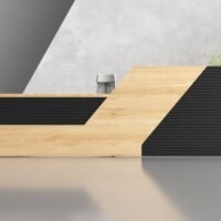 Peanut Reception Desk