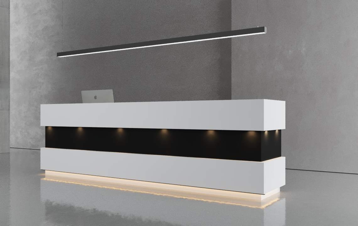 Reception Desk With LED Light Reception Desk With LED Light