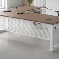 Moon L Shaped Executive Desk - Highmoon Office Furniture Manufacturer and Supplier