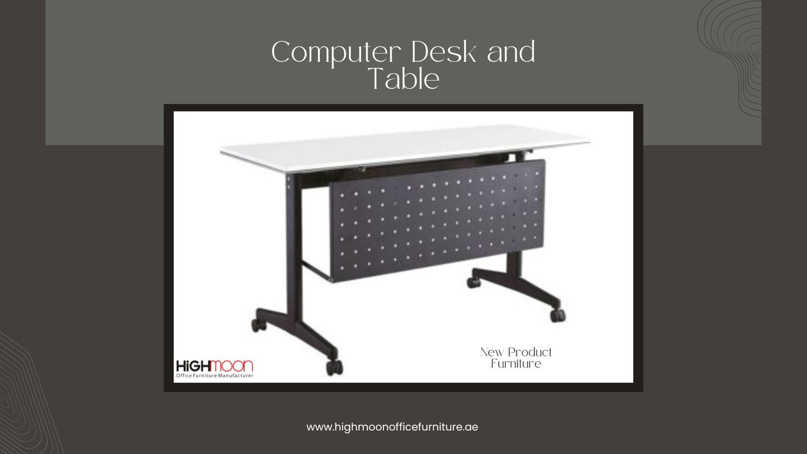 Computer Desk and Table