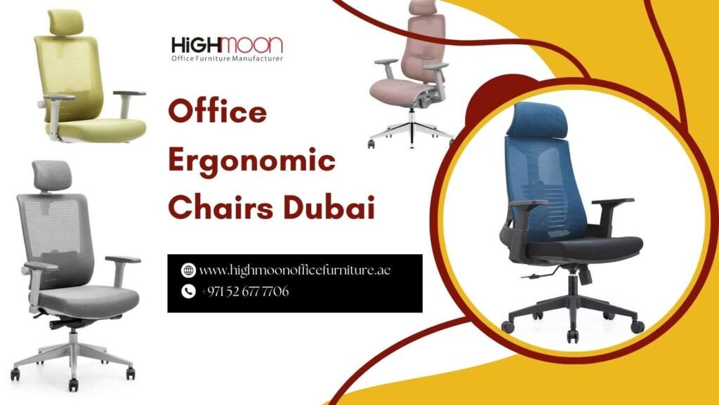Office Ergonomic Chairs in Dubai – Comfort and Support for Your Workspace