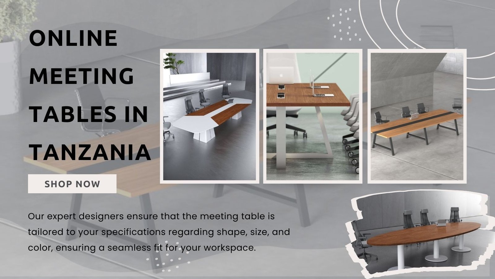 Online Meeting Tables in Tanzania