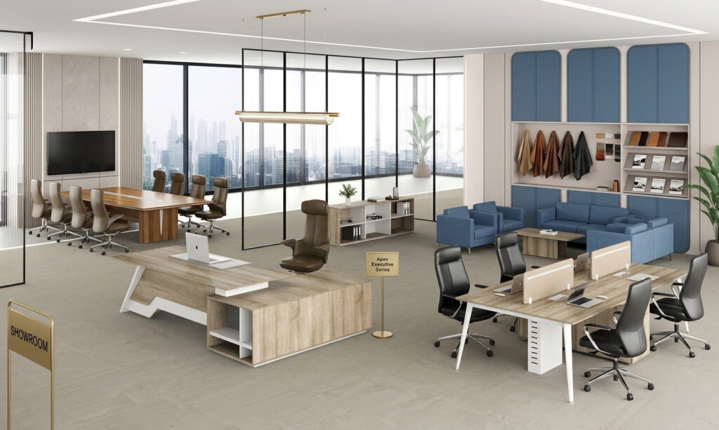 Are you looking for the best office furniture company in Dubai? Get modern, custom-made office furniture near you with fast delivery across UAE.