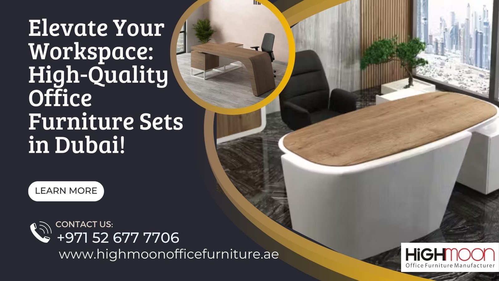 Dubai office furniture set