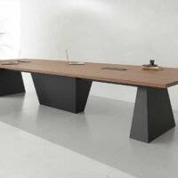 Blue Conference Table - Highmoon Office Furniture Manufacturer and Supplier