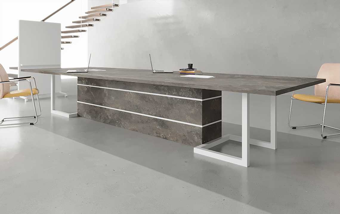 12 Person Boardroom Table