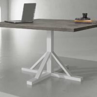 Earth Square Meeting Table White – Modern Office Furniture Earth Square Meeting Table