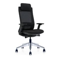 EVL Executive Chair Black: Premium Comfort and Style for Offices EVL Executive Chair Black