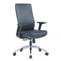 Venx MID Conference Chair Black - Stylish Office Seating Solution Venx MID Conference Chair Black