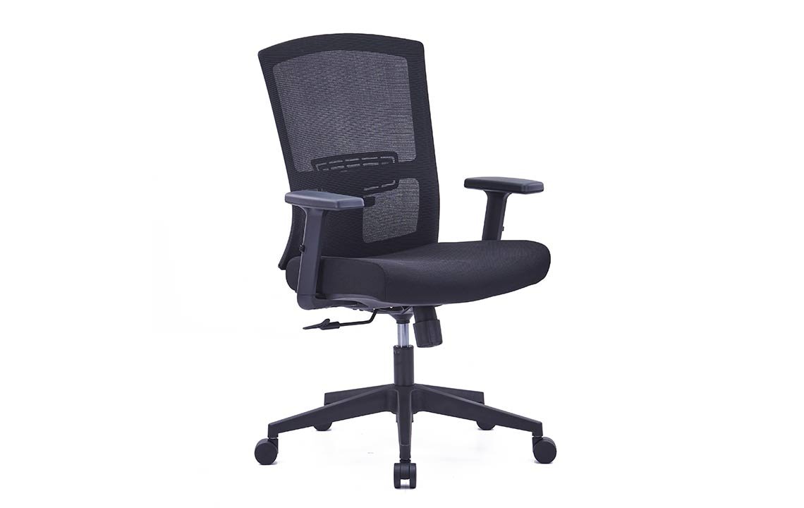 Verge Task Chair Black: Ergonomic Office Seating for Comfort Verge Task Chair Black