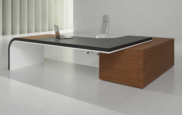 Brio L Shaped CEO Executive Desk