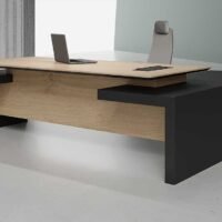 Ciro L Shaped CEO Executive Desk - Highmoon Office Furniture Manufacturer and Supplier