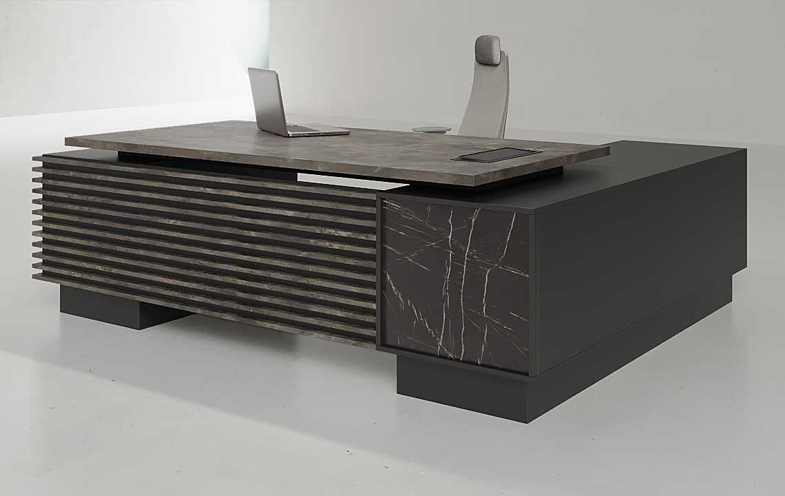 Divo L Shaped CEO Executive Desk