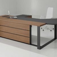 Huro L Shaped CEO Executive Desk Huro L Shaped CEO Executive Desk