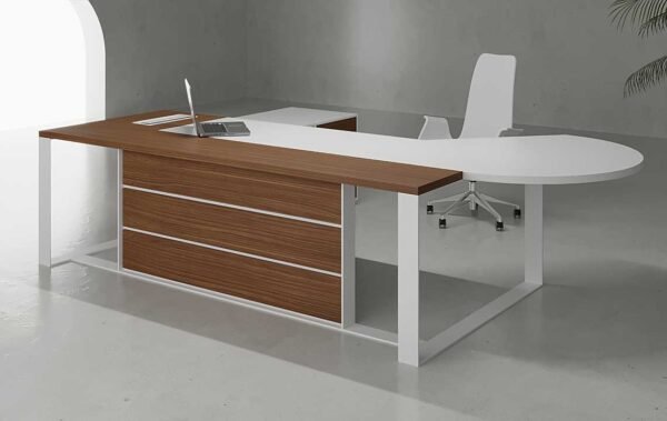 Huro L Shaped CEO Executive Desk