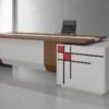 Ivo L Shaped CEO Executive Desk