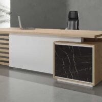 Miso L Shaped CEO Executive Desk