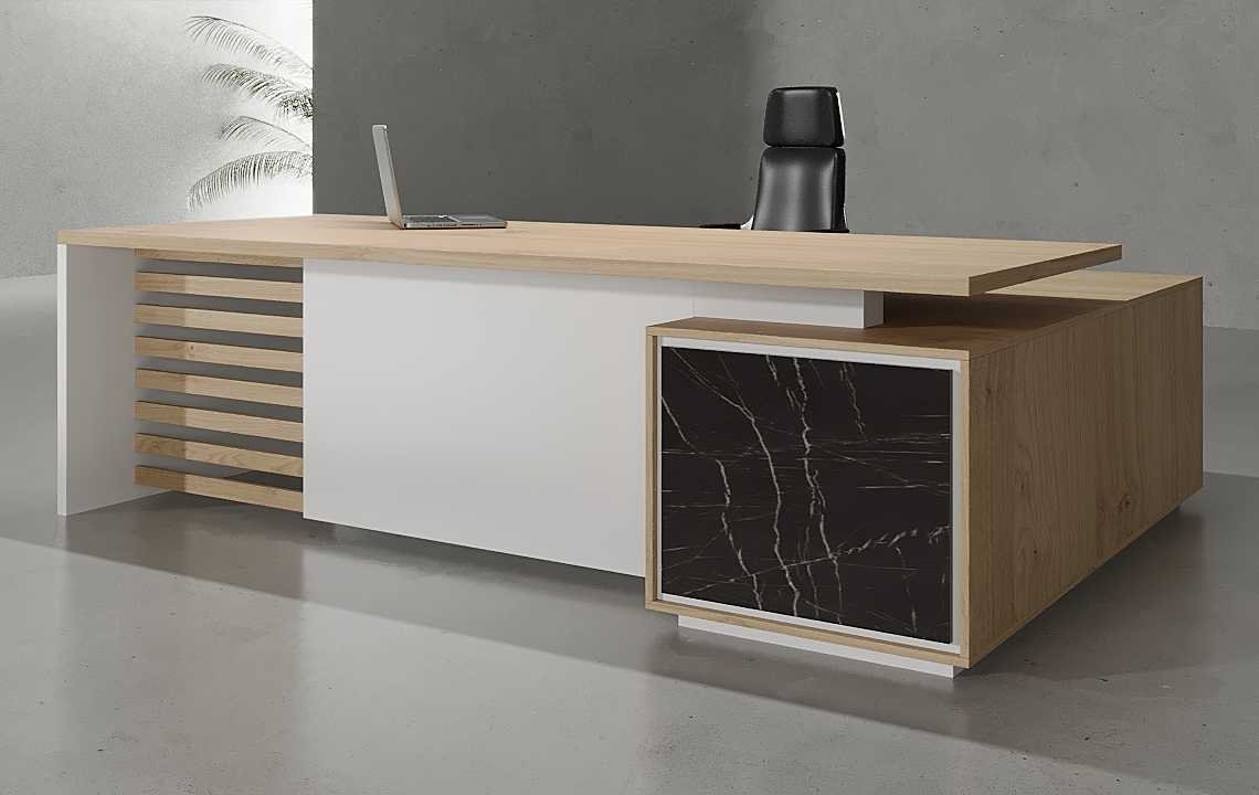 Miso L Shaped CEO Executive Desk