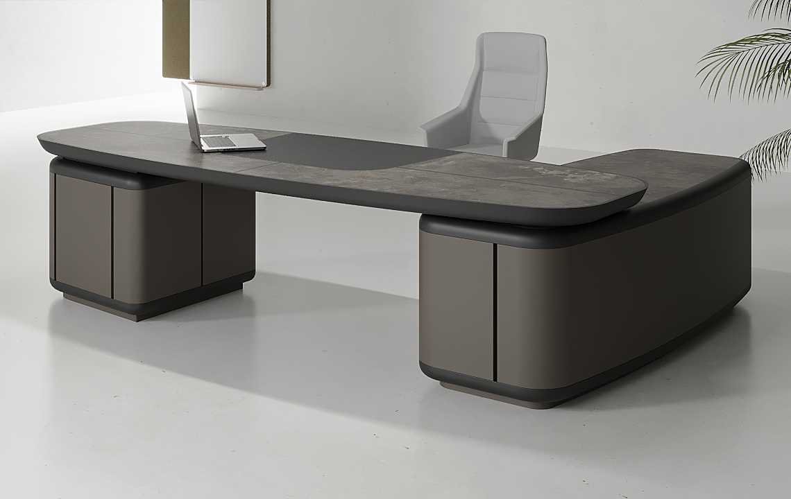 Sivo L Shaped CEO Executive Desk