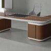 Sivo L-Shaped CEO Executive Desk