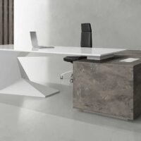 Zara L Shaped CEO Executive Desk