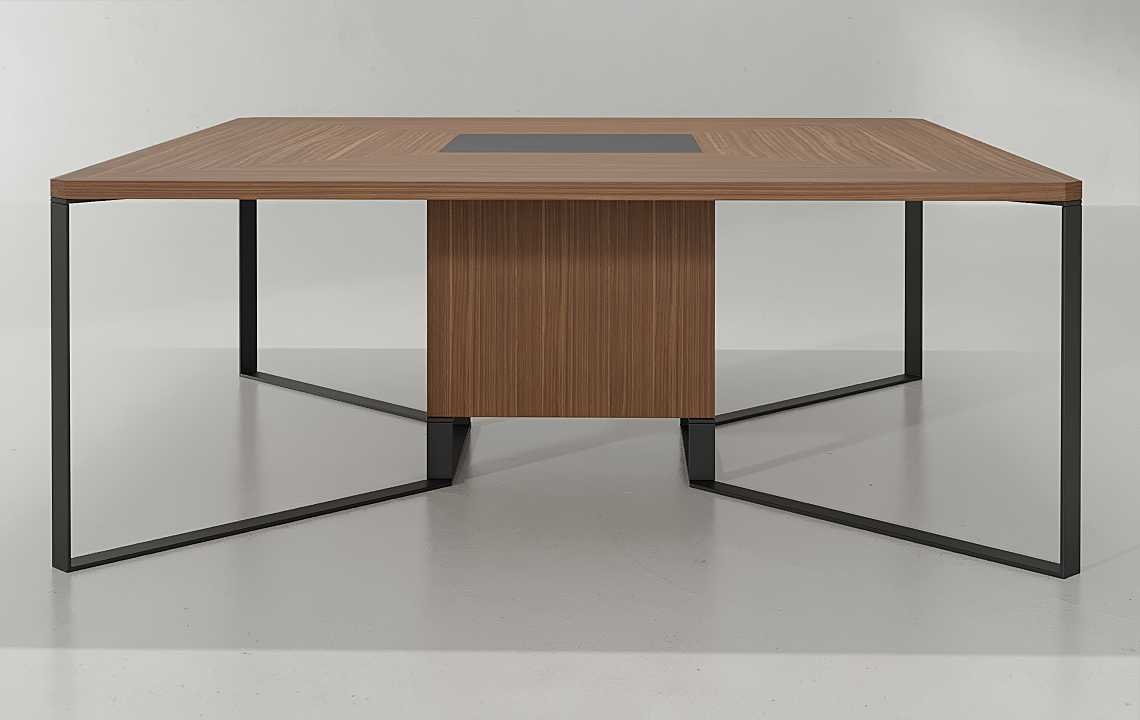 Stone Square Meeting Table