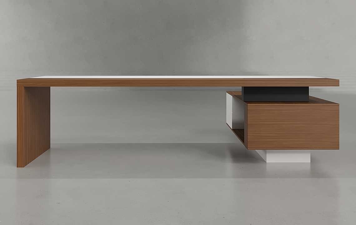 Gilo L Shaped CEO Executive Desk
