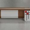 Ivo L Shaped CEO Executive Desk