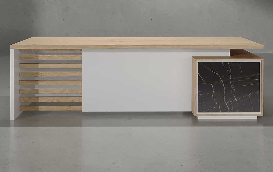 Miso L Shaped CEO Executive Desk