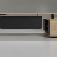 Rivo L Shaped CEO Executive Desk