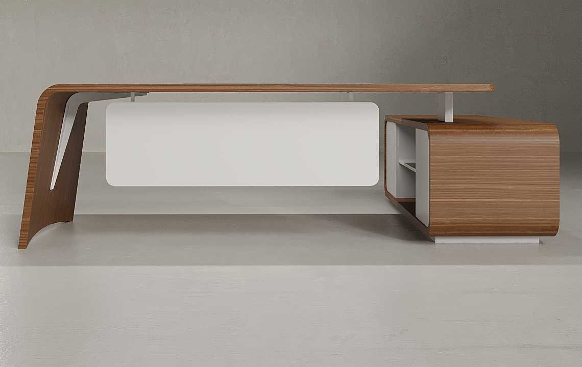 Rivo L Shaped CEO Executive Desk