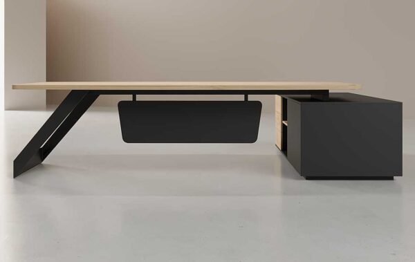 Vela L Shaped CEO Executive Desk