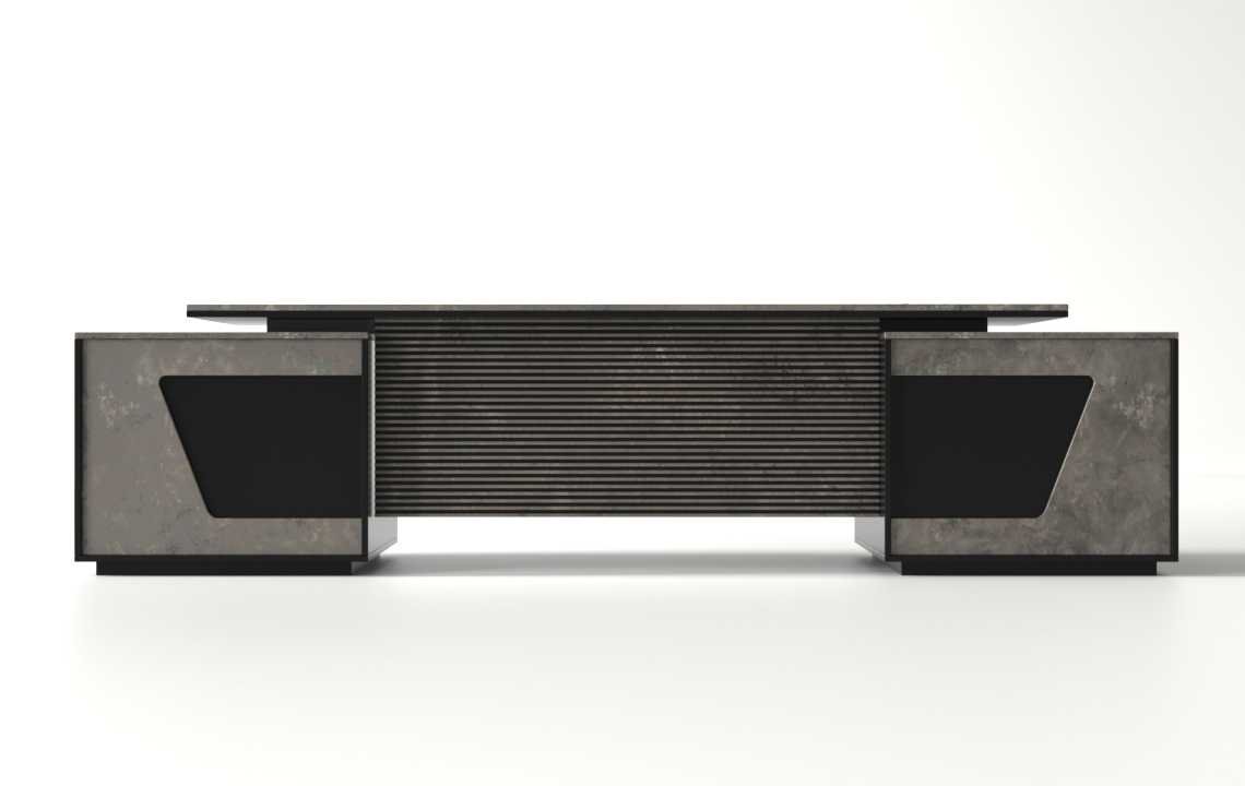 Wave Straight CEO Executive Desk Wave Straight CEO Executive Desk