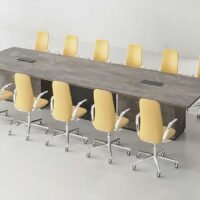 Gold Boardroom table