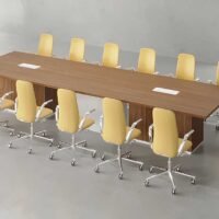 Gold Boardroom table
