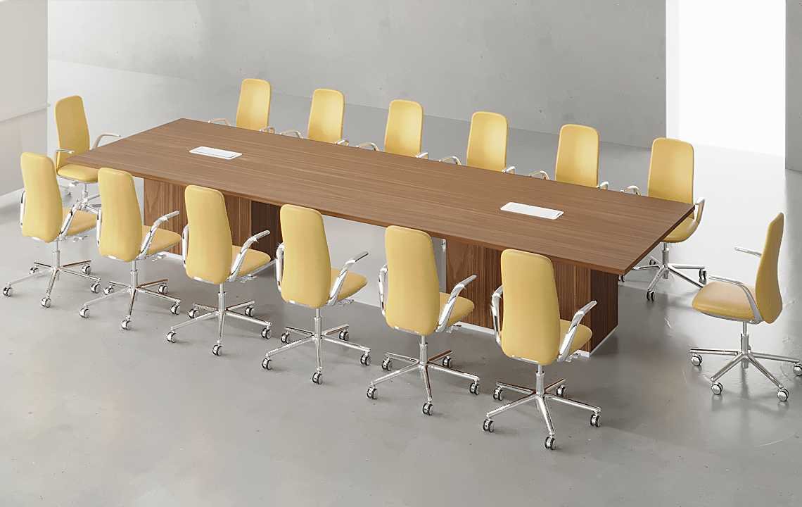 Gold Boardroom table