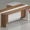 Ivo L Shaped CEO Executive Desk