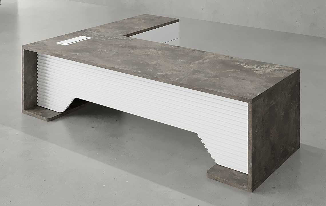 Kero L Shaped CEO Executive Desk