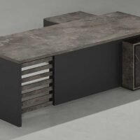 Miso L Shaped CEO Executive Desk