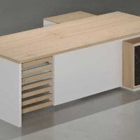 Miso L Shaped CEO Executive Desk