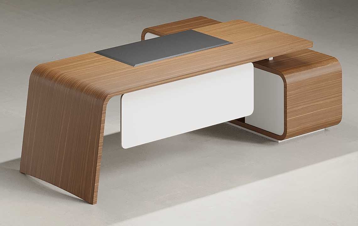 Rivo L Shaped CEO Executive Desk