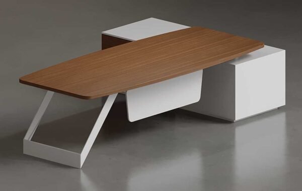 Vela L Shaped CEO Executive Desk